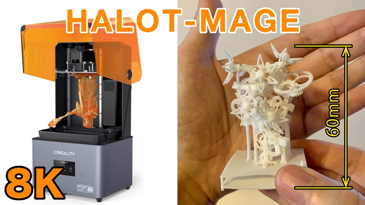 HALOT-MAGEを使ってみた！これで極小歯車が作れる！【超高精細】【初心者でも使える】