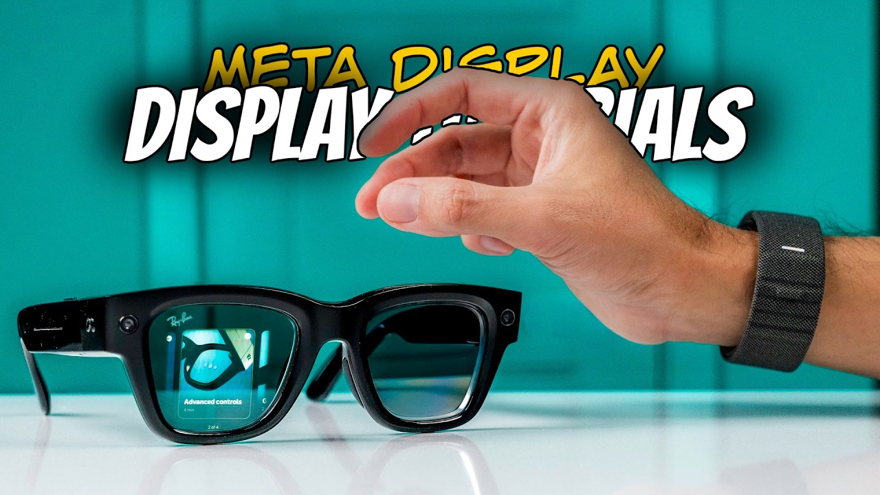 Освойте Meta Ray-Ban Display: нейронная сеть и сенсорное управление