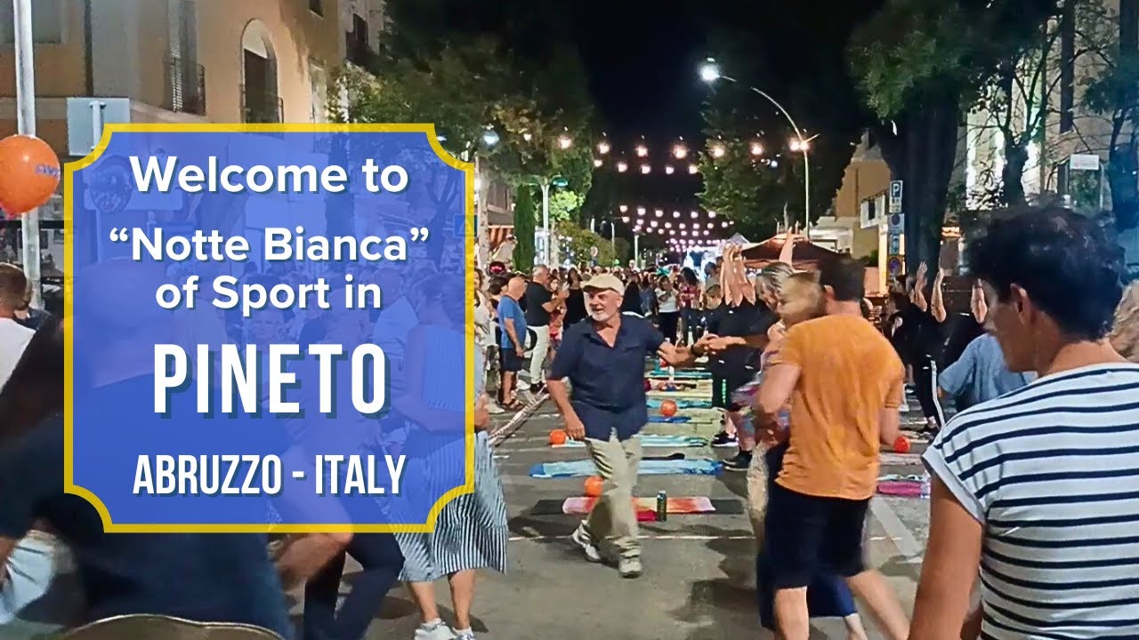 &bdquo;Notte Bianca&rdquo; sportu w Pineto &ndash; niesamowite wydarzenie! ✨🚴&zwj;♂️🏋️&zwj;♂️🤸&zwj;♂️ ⚽️⛹️&zwj;♀️ v.104