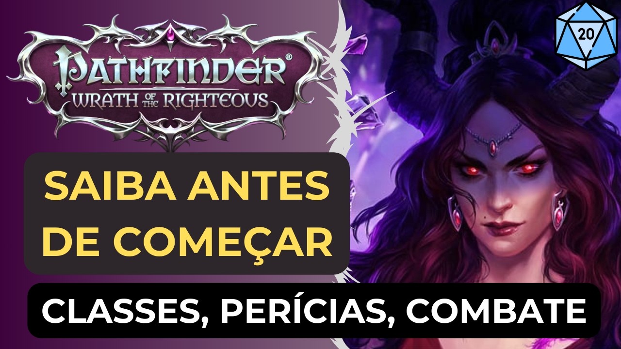 Pathfinder Wrath of The Righteous Dicas Classes Talentos - Informações Básicas