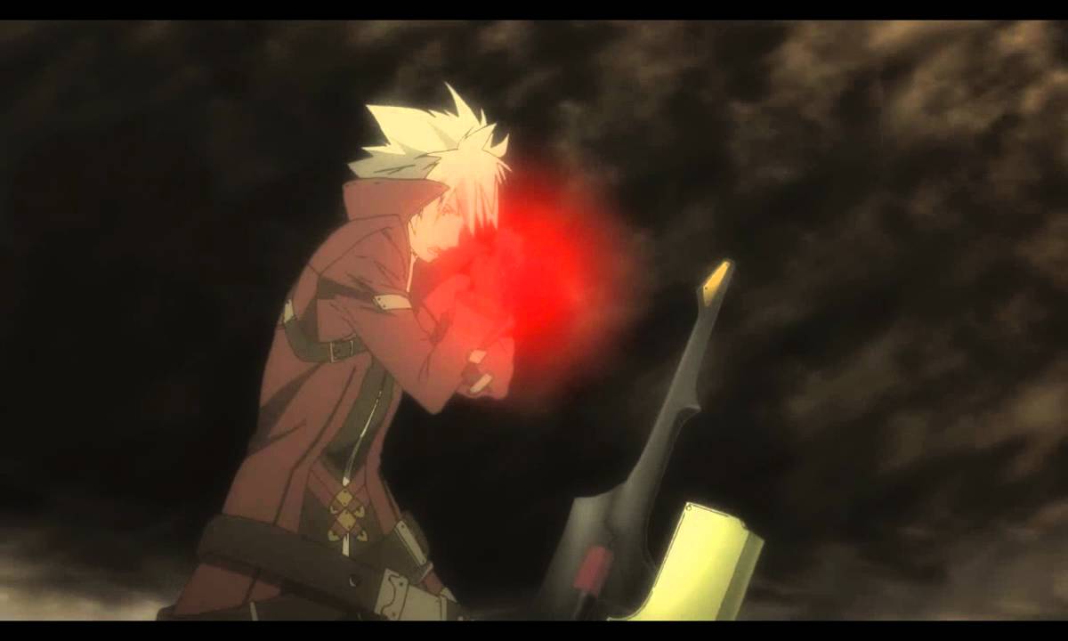 Ragna The Bloodedge Activates BlazBlue - Japanese