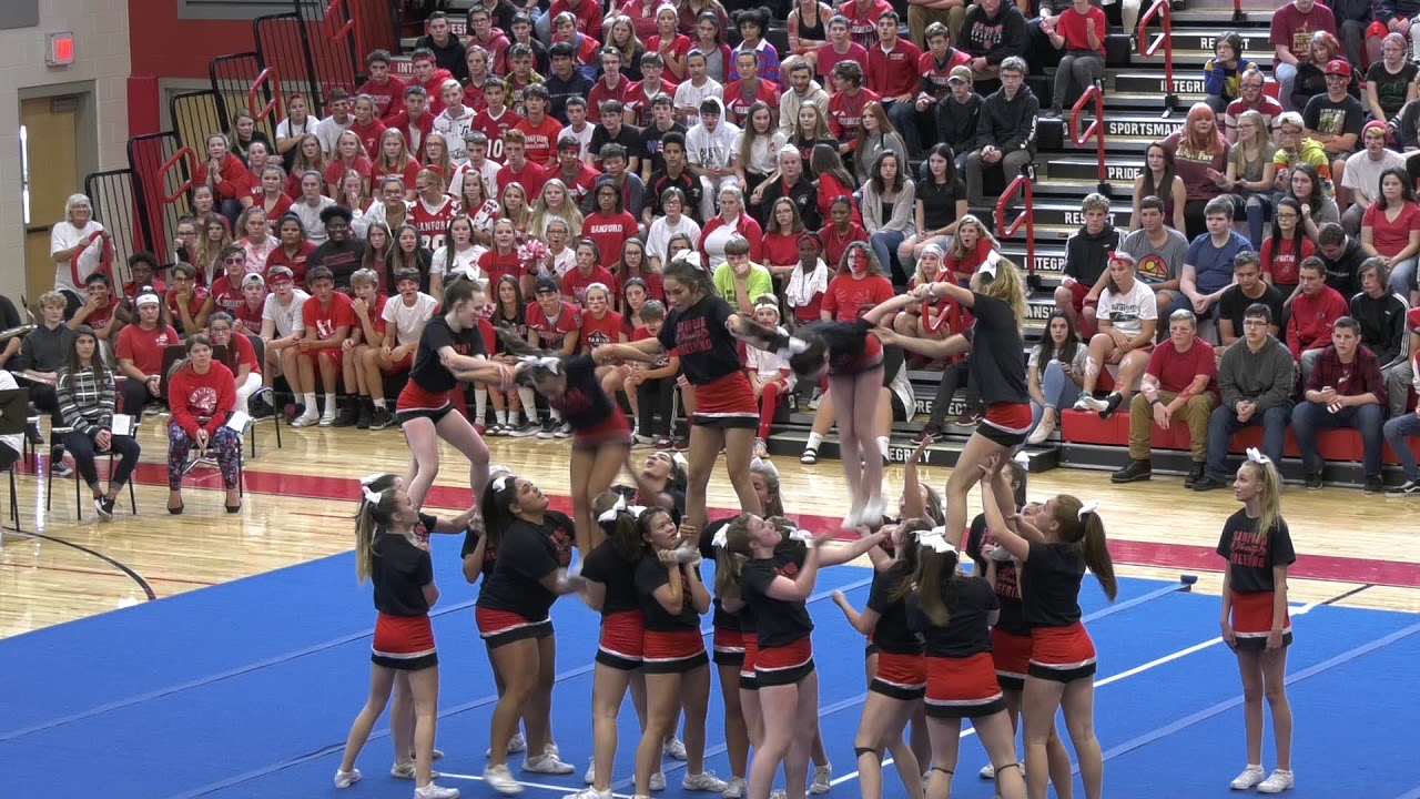 SHS Cheerleaders Homecoming Pep Rally