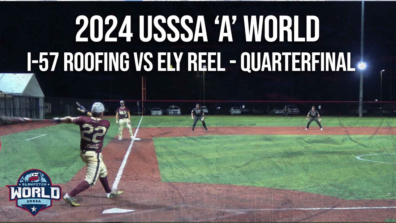 I-57 Roofing vs Ely Reel - 2024 'A' World Semifinal Condensed Game