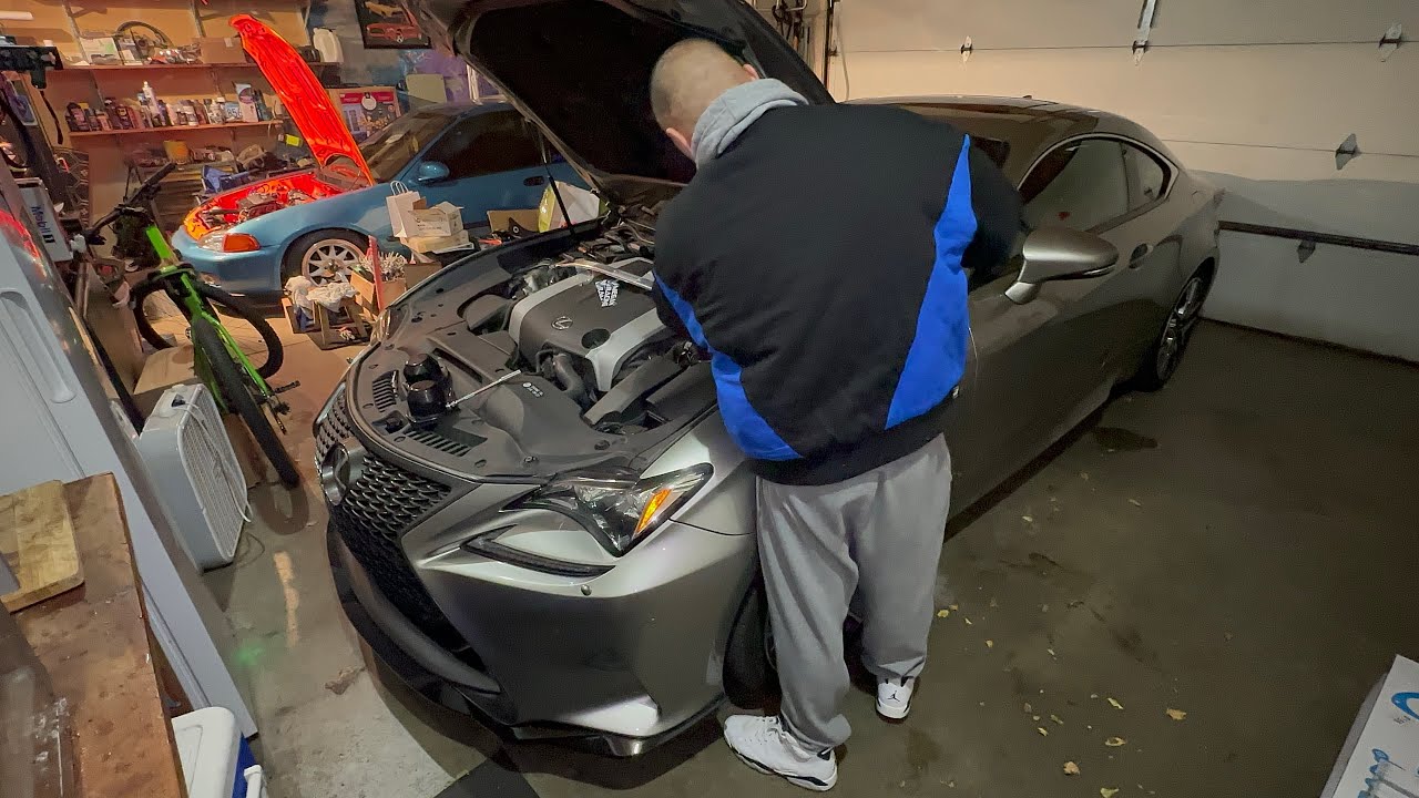 Lexus RC350 Fsport AWD Megan racing strut bar install