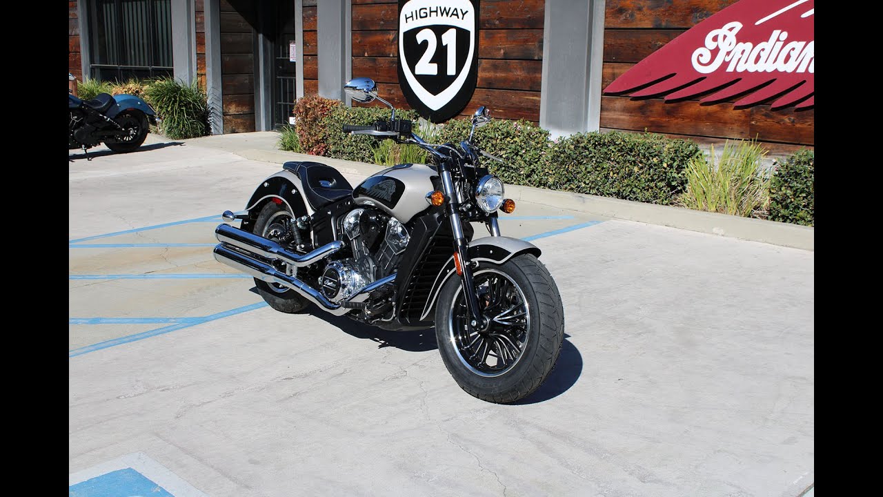 2022 Indian Motorcycle Scout in Metallic Quartz/Black
