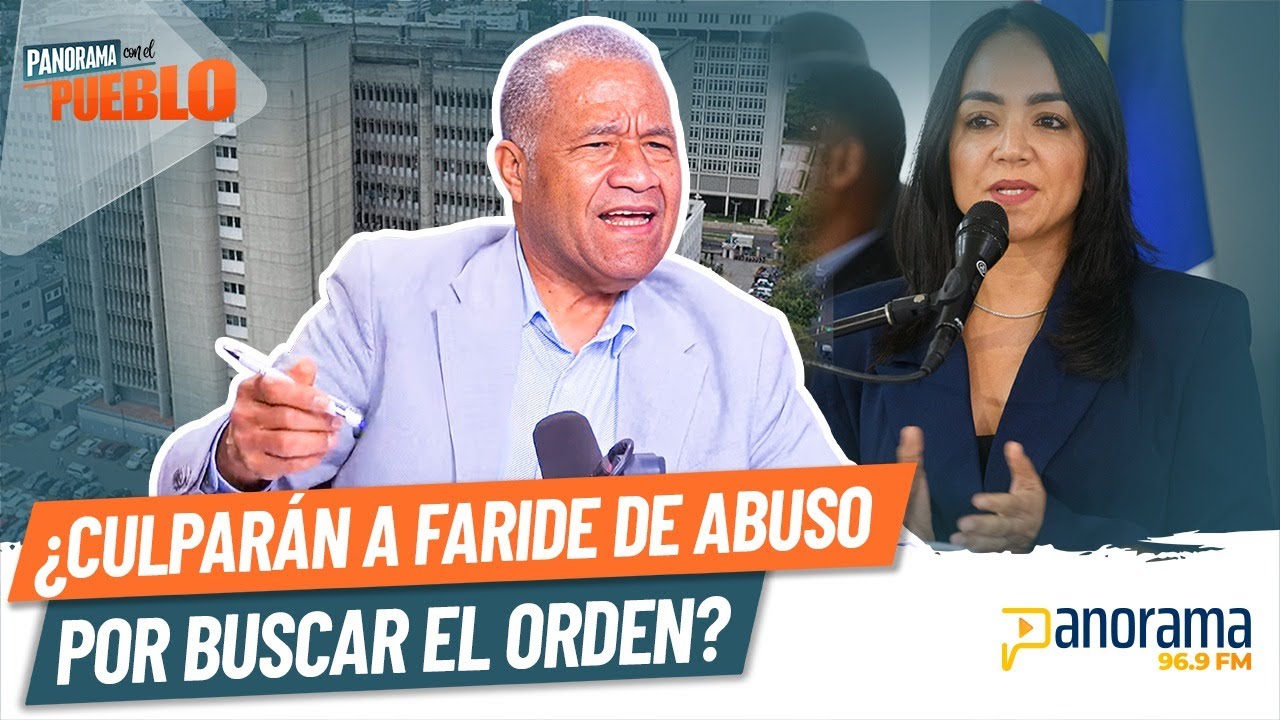 Domingo Páez advierte población volverá a acusar a Interior y Policía de abuso por buscar el orden