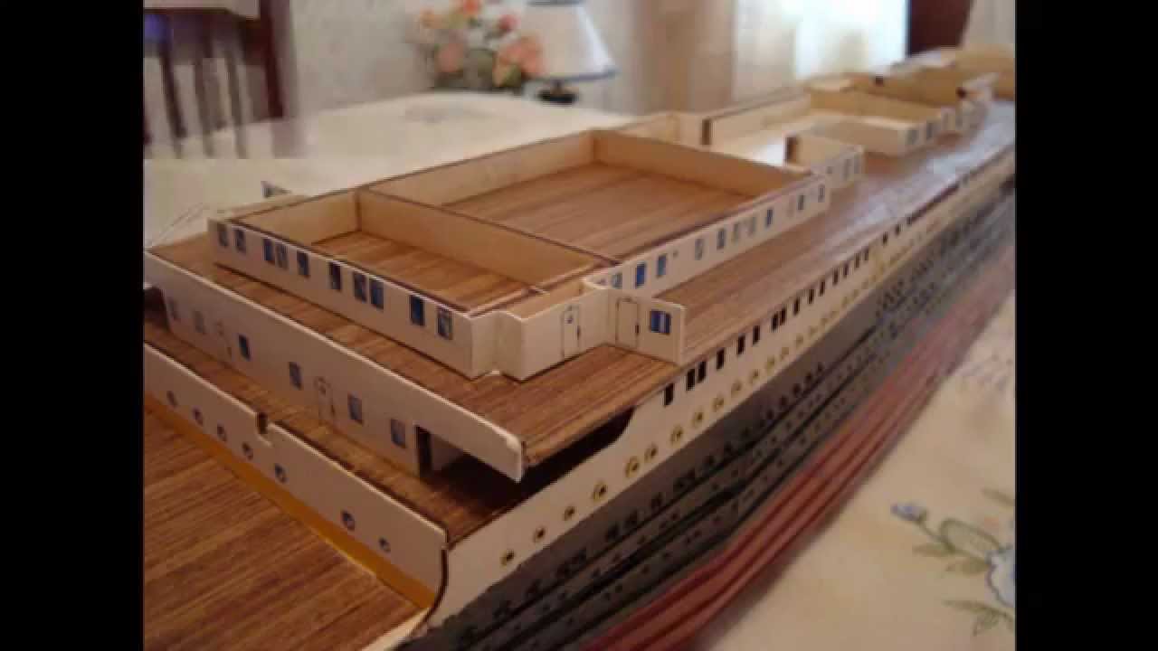 Maqueta Titanic parte 2