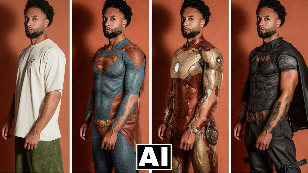 Use Free AI Tool to Swap Clothes and Create Superheroes (Face Swapper AI)