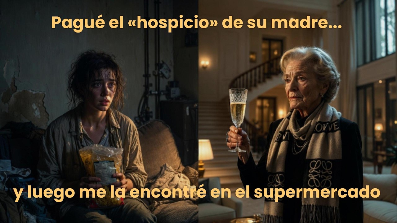 Pagué el «hospicio» de su madre... y luego me la encontré en el supermercado