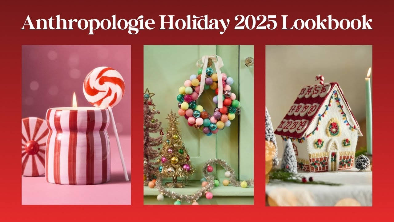 Anthropologie's Christmas Collection: Sugarplum Dreams Just Got a Makeover!