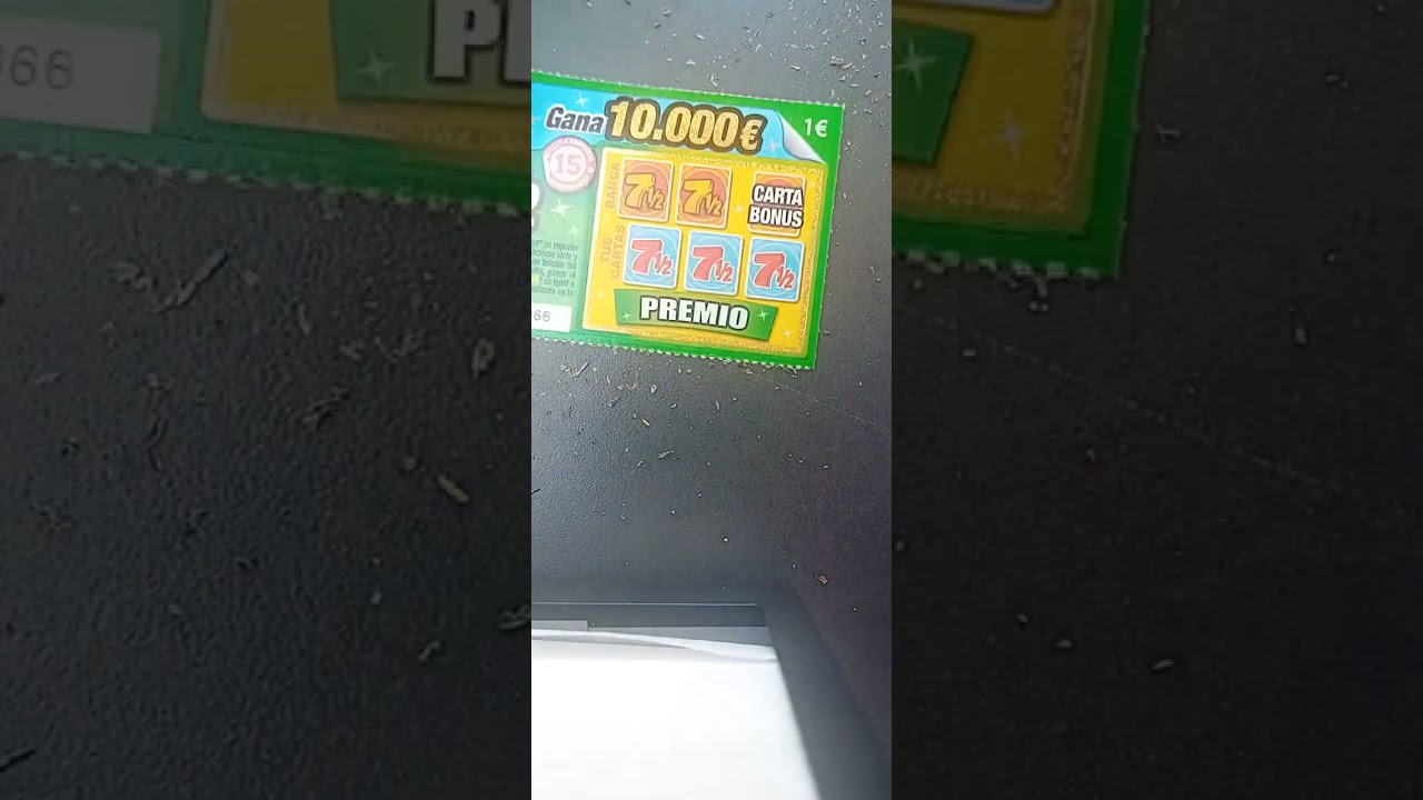 Sacamos 10000€ el el rasca rasca de la #once