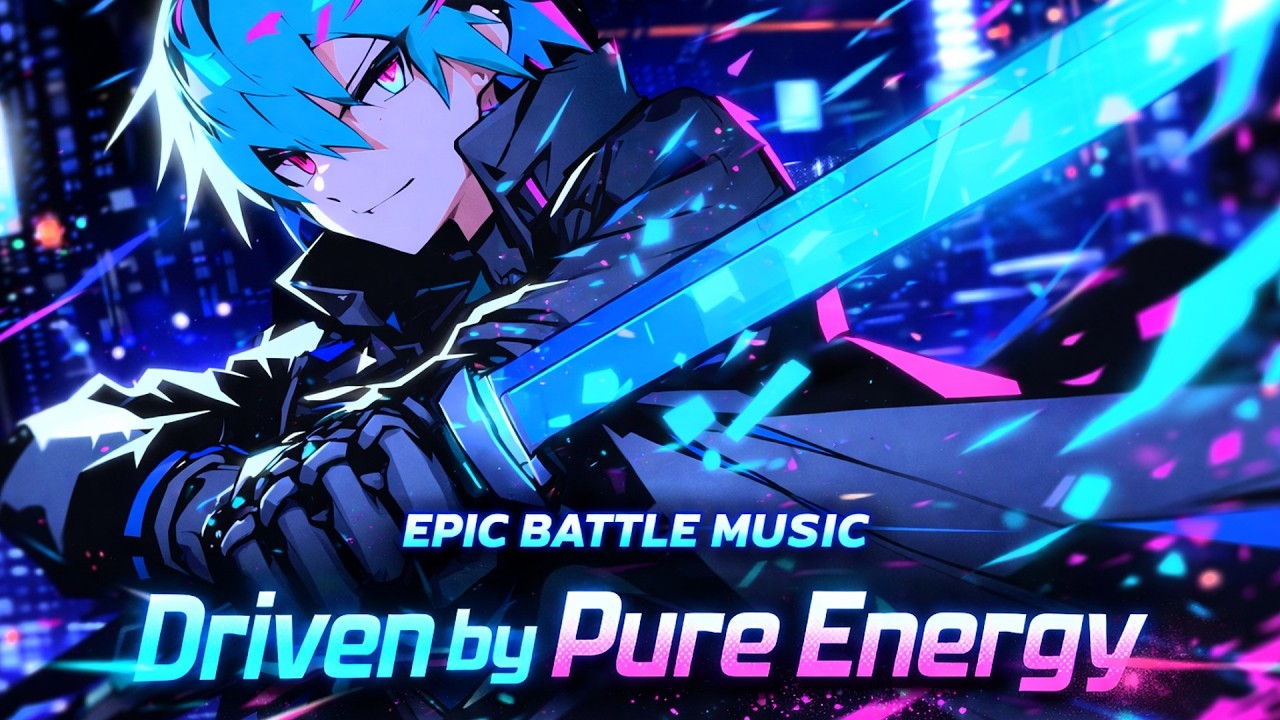 戦闘BGM｜フリーBGM｜アップテンポ・かっこいい・エレクトロ・BATTLE｜Driven by Pure Energy