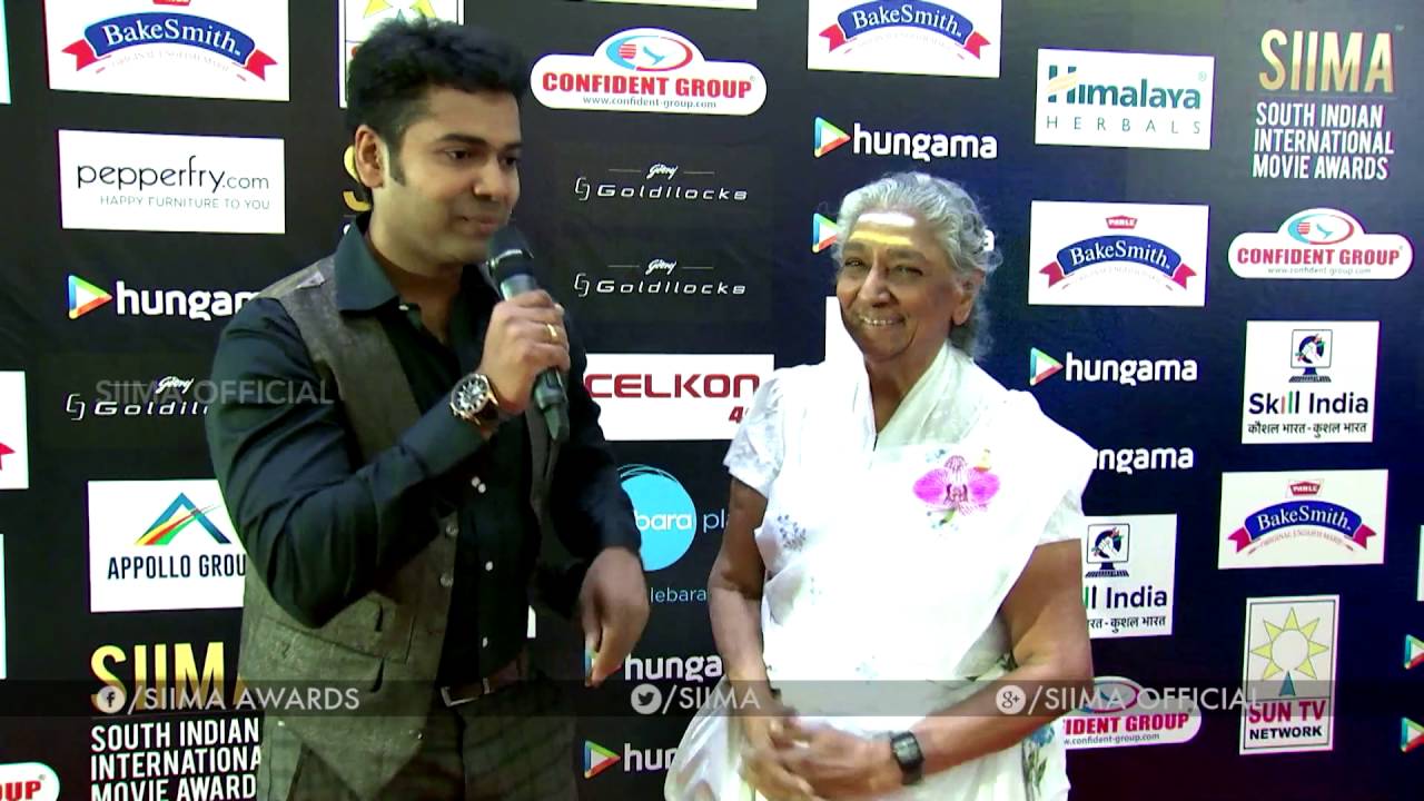 S. Janaki At SIIMA 2016 - Tamil Red Carpet