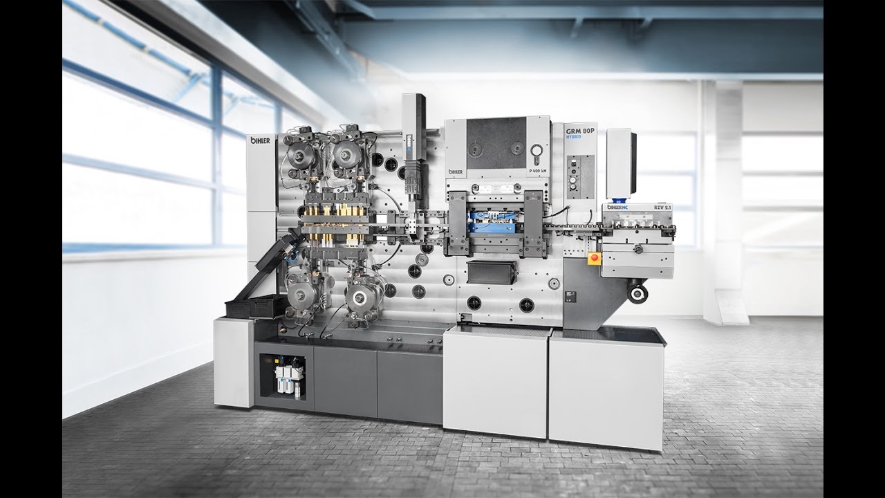 GRM 80P hybrid Stanzbiegeautomat