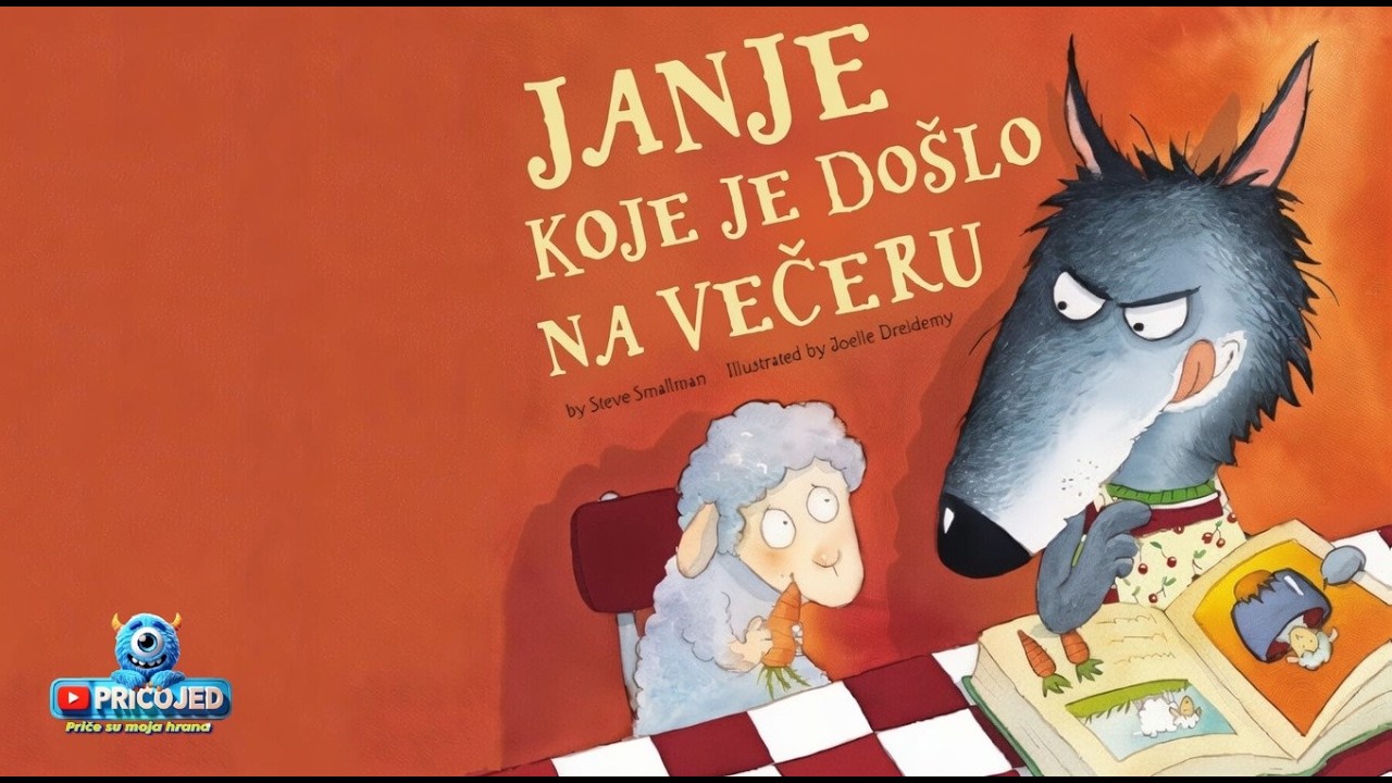 🐑 Janje koje je došlo na večeru | Poučna priča za djecu o neočekivanom prijateljstvu