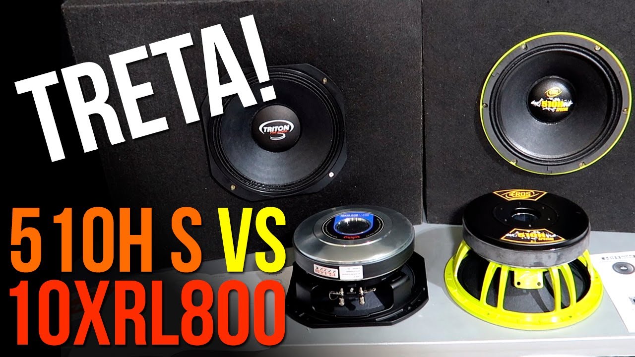 TRITON 10XRL800 vs EROS 510H SPECIAL - É TRETA!