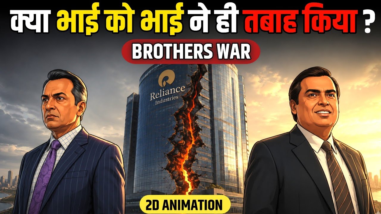 The Battle for Reliance: Mukesh Ambani vs Anil Ambani | Business Case Study