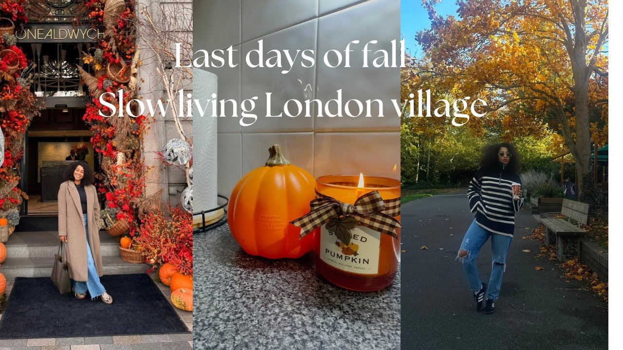 Slow living in London🇬🇧 | last days of fall | baking and cosy days