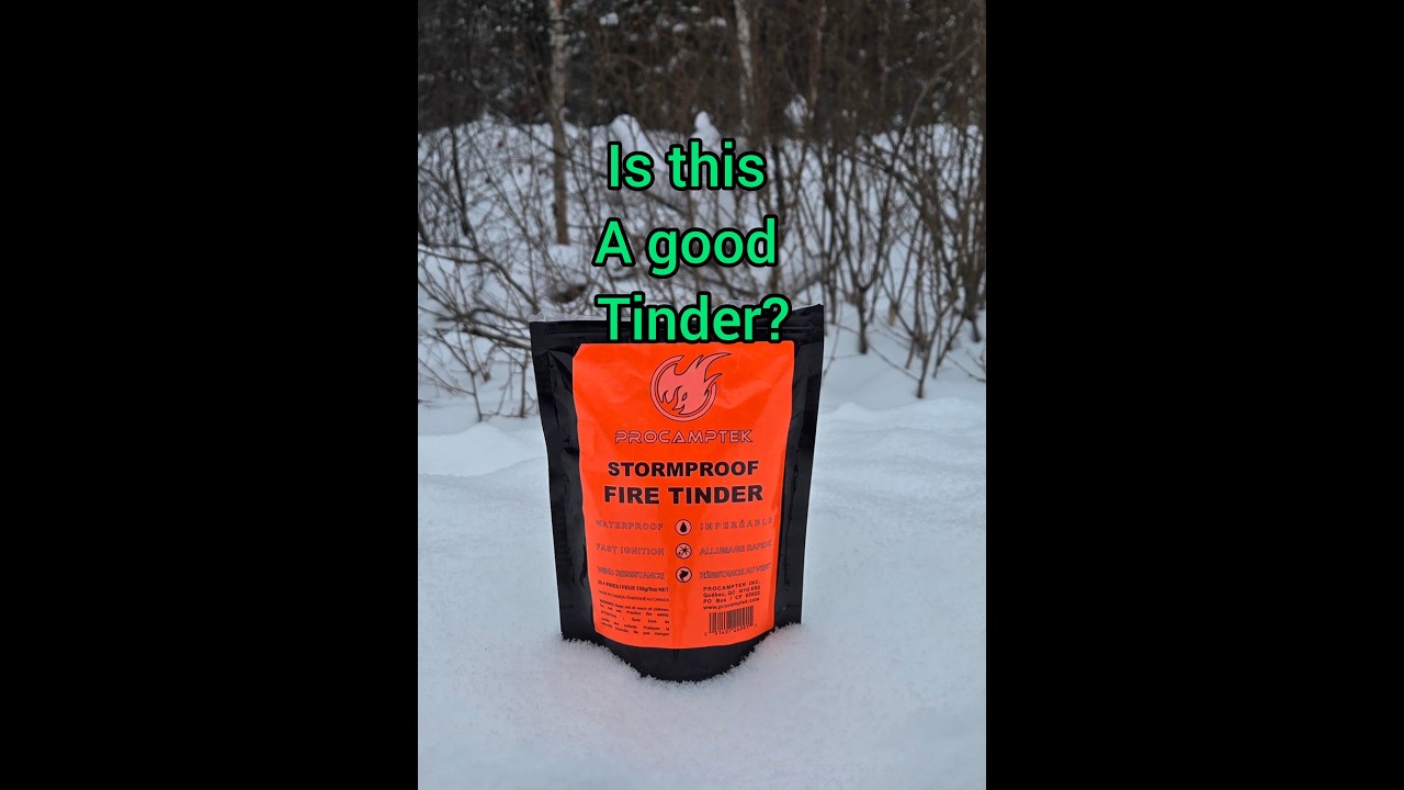 1st Look At Procamptek Stormproof Fire Tinder