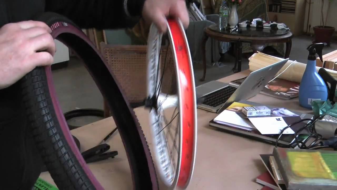 SI BMX Werkstatt - Reifen montieren