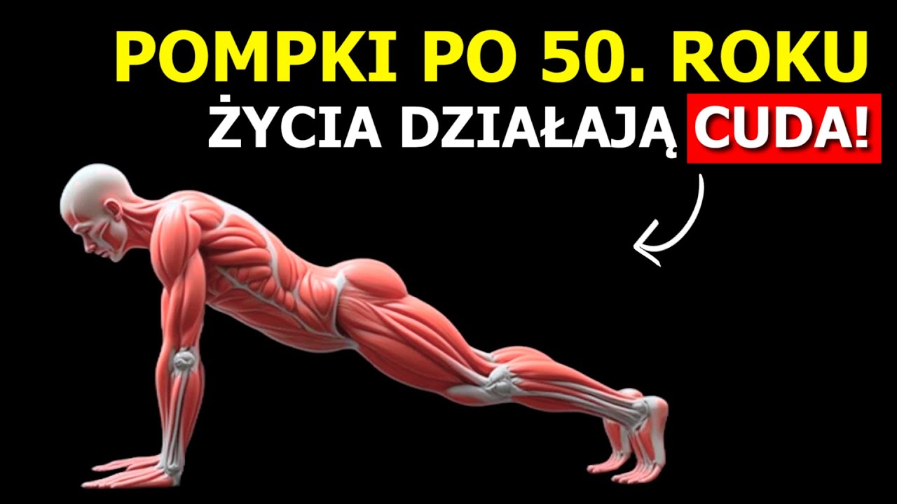 Masz Ponad 50 Lat? Zacznij Robić Pompki, A Będziesz Zaskoczony Efektami (Tylko 2 Minuty)