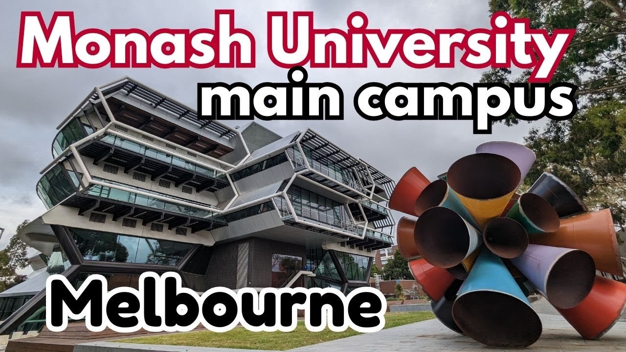 Monash University Campus tour | Main campus at Clayton | Monash Uni Melbourne campus