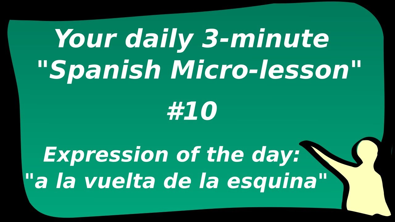 Spanish Expression of the Day - 