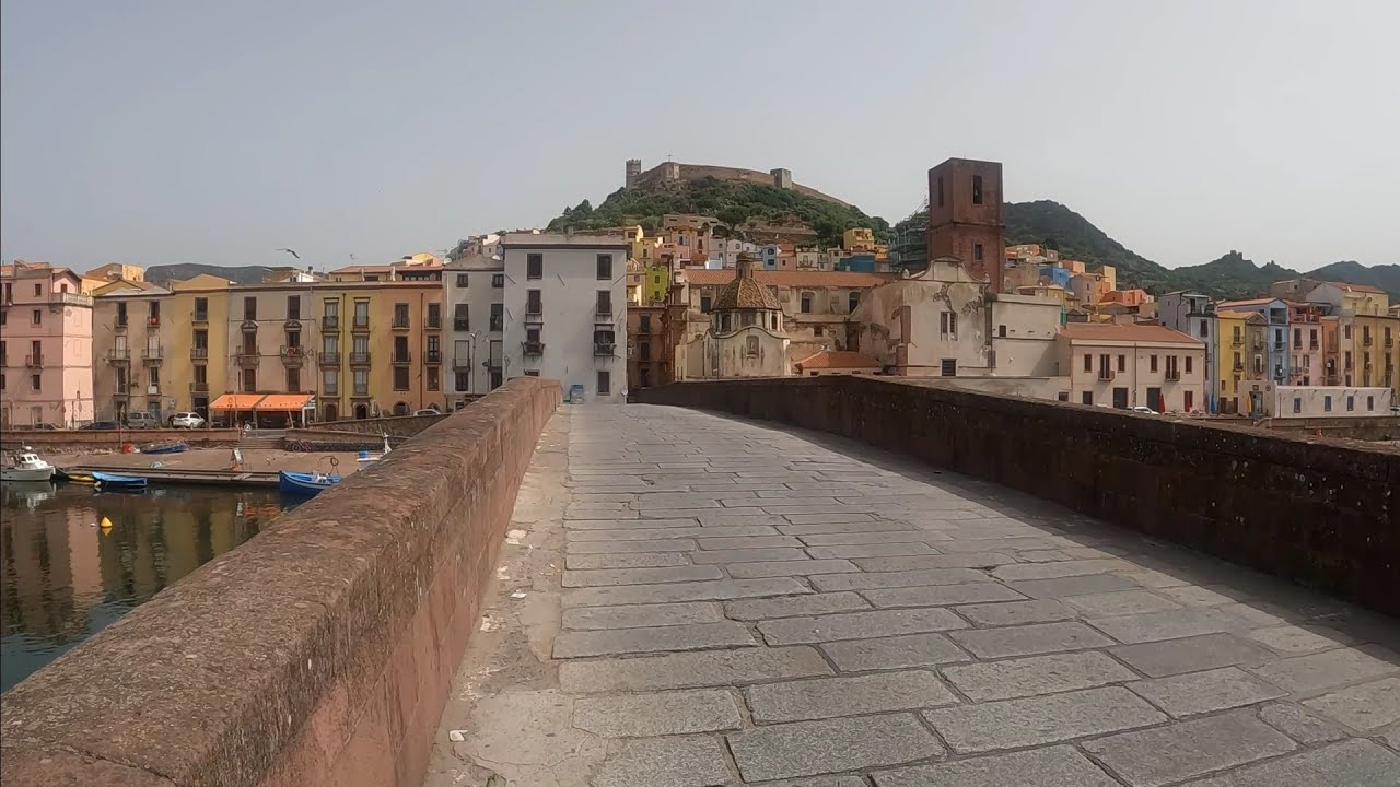 Bosa ponte vecchio + Corso Vittorio Emanuele II