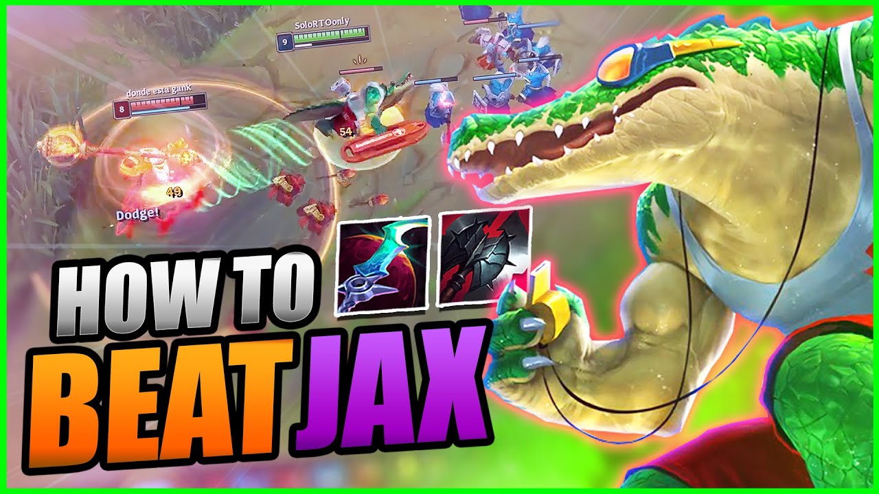 How To Outlane And Beat Jax | Renekton Vs Jax | Commentary #22