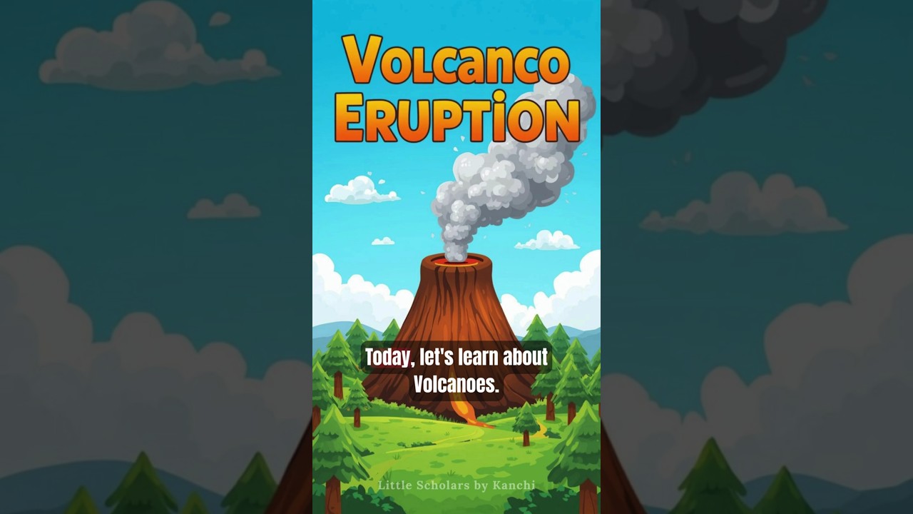 Volcano Eruption for Kids &ndash; Amazing Science Facts (Grades 1&ndash;6) #kidseducation #grade1 #grade3 #grade