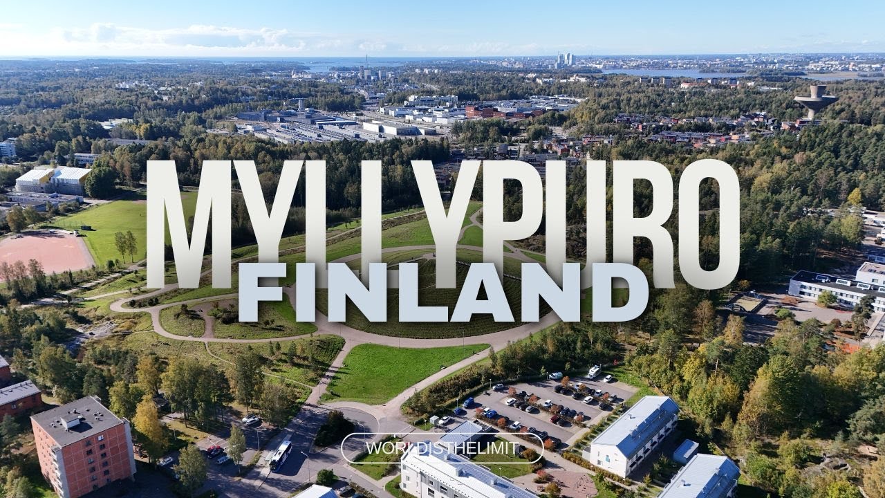 Helsinki's Hidden Gem? ✨ A Drone's Eye View of Myllypuro 🚁