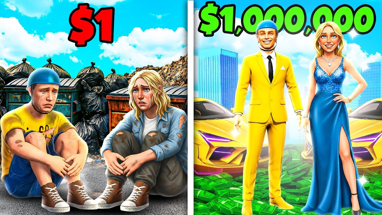 $1 To $1,000,000 GIRLFRIEND In GTA 5!
