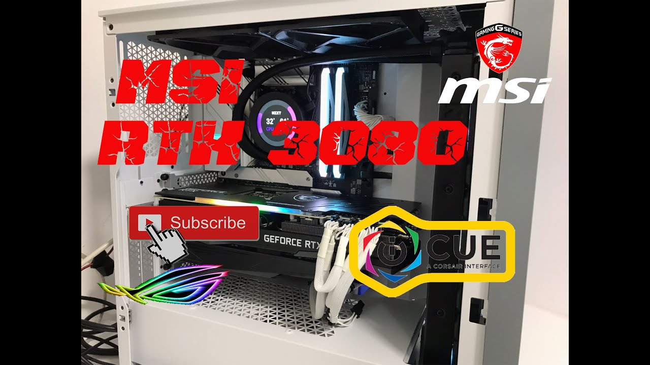 Asus Rog Strix B560  A Gaming Rtx 3080 Gaming Z Corsair 4000X Core I7 1170K