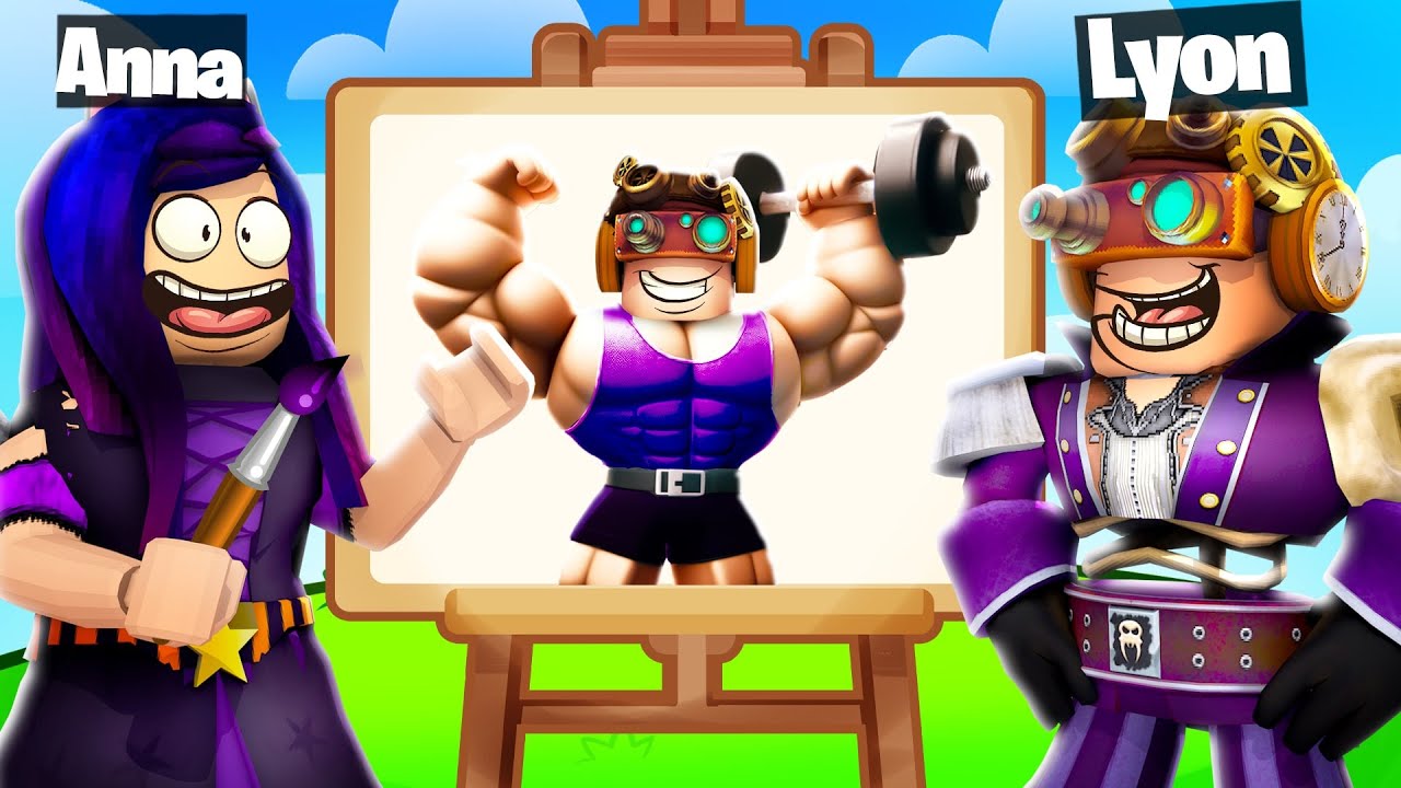 GARA DI DISEGNO LYON CONTRO ANNA SU ROBLOX!
