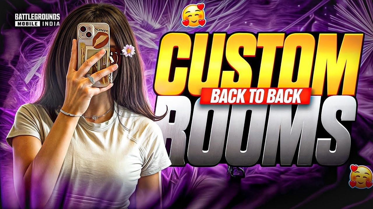 BGMI LIVE CUSTOM ROOM || Custom Room || PUBG LIVE CUSTOM ROOM #bgmi #bgmilivecustomroom #customroom