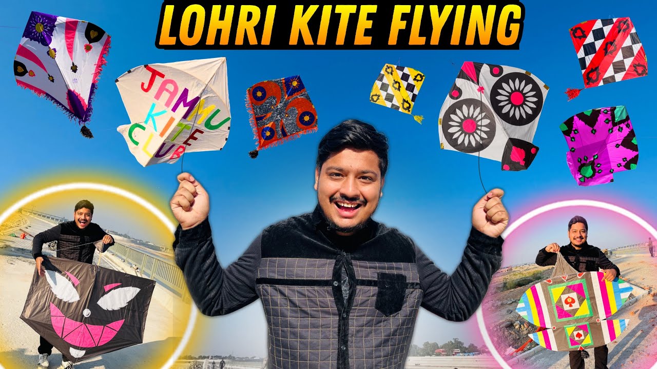 Kite Flying Vlog || Kite Looting || Lohri 2026 🔥