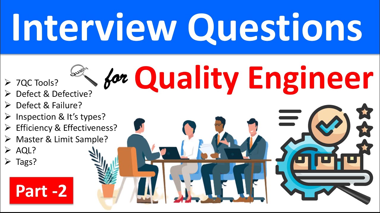 Interview Questions for Quality Engineers | Quality Engineer Interview Question & Answer | Part-2