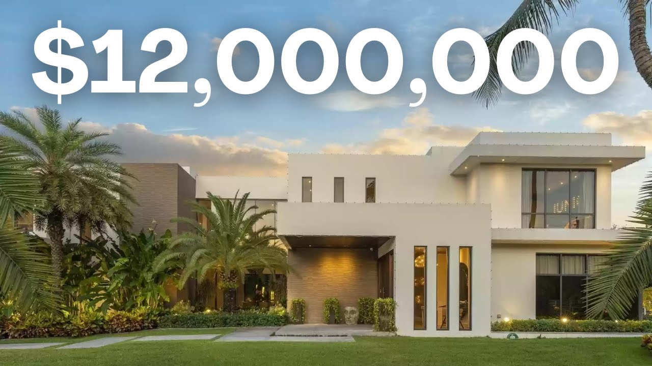 $12 MILLION DOLLAR Miami, Florida Mansion