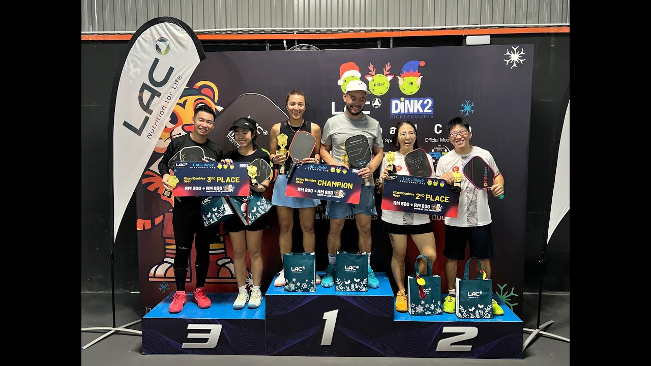 LAC Pickleball Cup XD Final - Gee Ci Long / Charmaine Lai vs Jason Tay / Delia Arnold