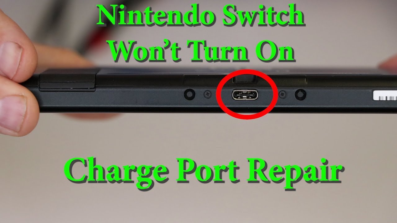 Nintendo Switch не заряжается — не включается — Switch не работает