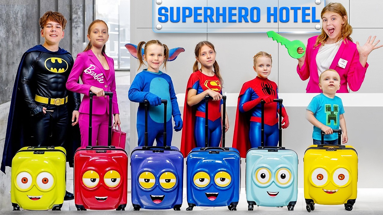 🦸 ¡De Niños a HÉROES! Desafío en el Hotel de Superpoderes 💫