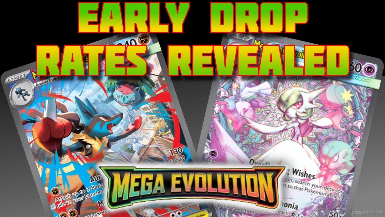 Early Mega Evolution Pull Rates Revealed! #pokemoninvesting #pokemoncards