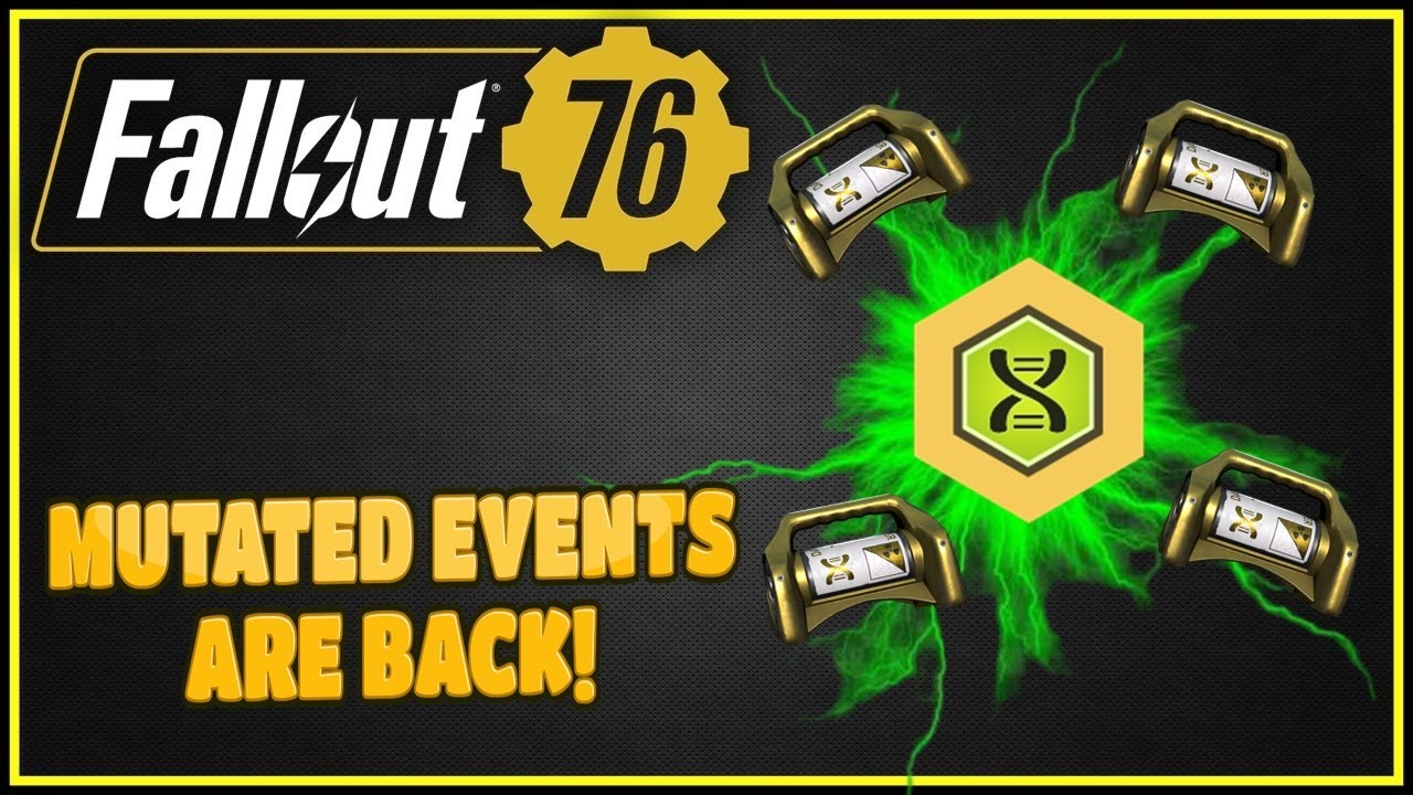 Mutated Events Are Back! - Fallout 76