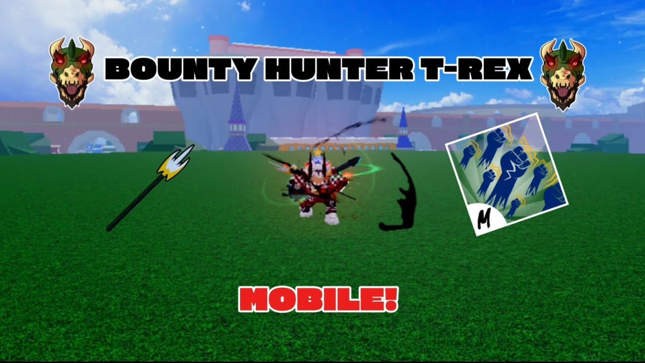 🟢 Caçando Bounty De T-Rex!🦖 | Mobile | Blox Fruits #bloxfruits #roblox 
