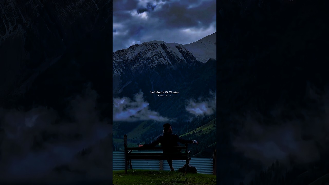 Falak Tak Chal Saath Mere ✨🌿 #shorts #lyrics #lofi #sad