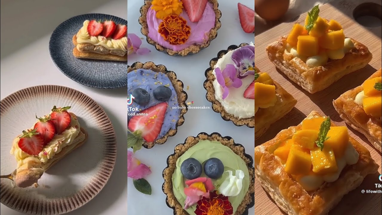 Aesthetic Summer Baking TikToks