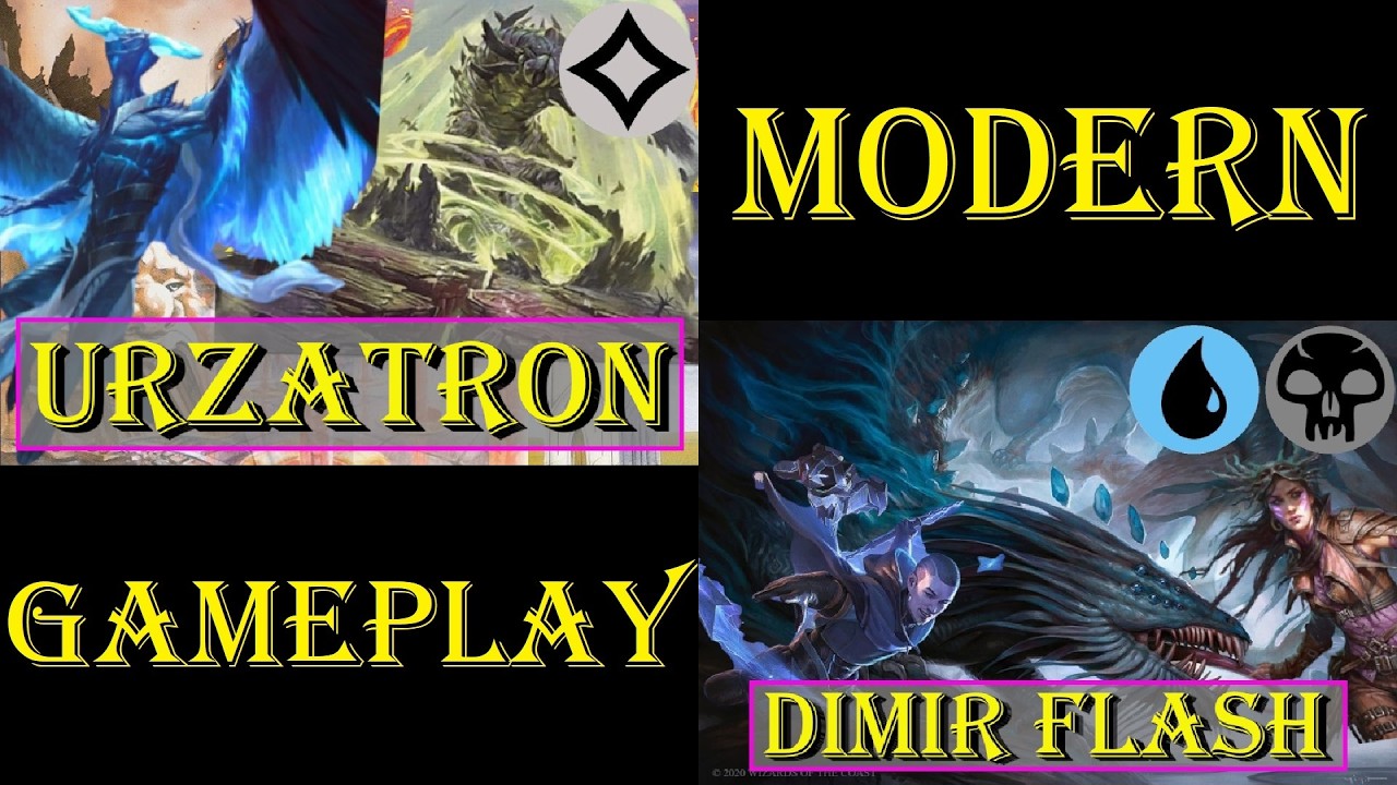 UrzaTron Vs Dimir Flash [MODERN] | Gameplay Ao Vivo #mtgmodern #modernmtg #mtg