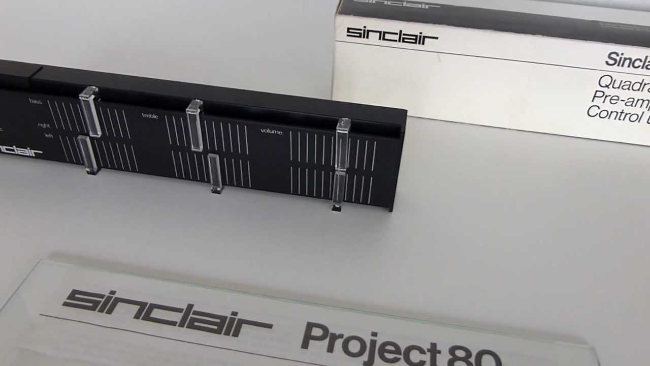 Sinclair Project 80 (Hi-Fi) 1973 - 40th Anniversary 2013