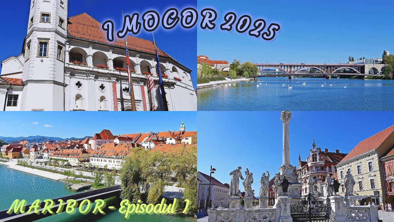 La pas prin Maribor, al doilea oraș ca mărime din Slovenia și fermecătoare capitală a vinului.