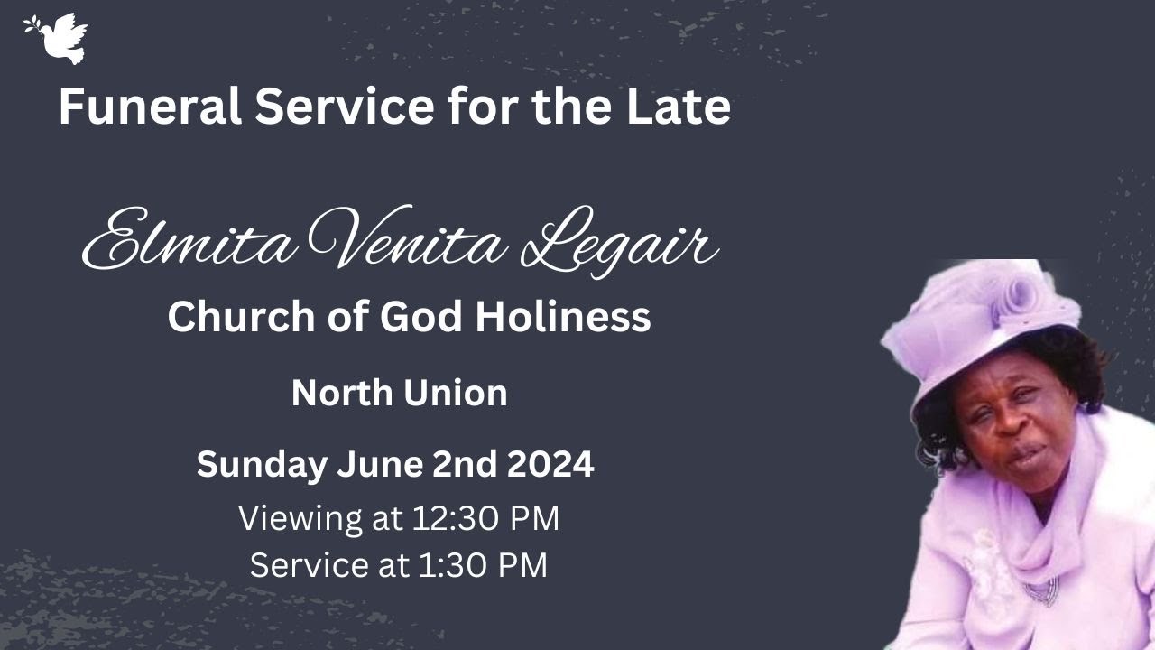 Elmita Venita Legair - Funeral Service